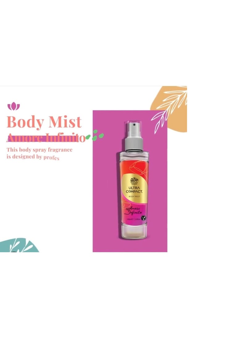 آلترا كومباكت - معطر جسم أموري إنفينيتو 100 مل - Image 1