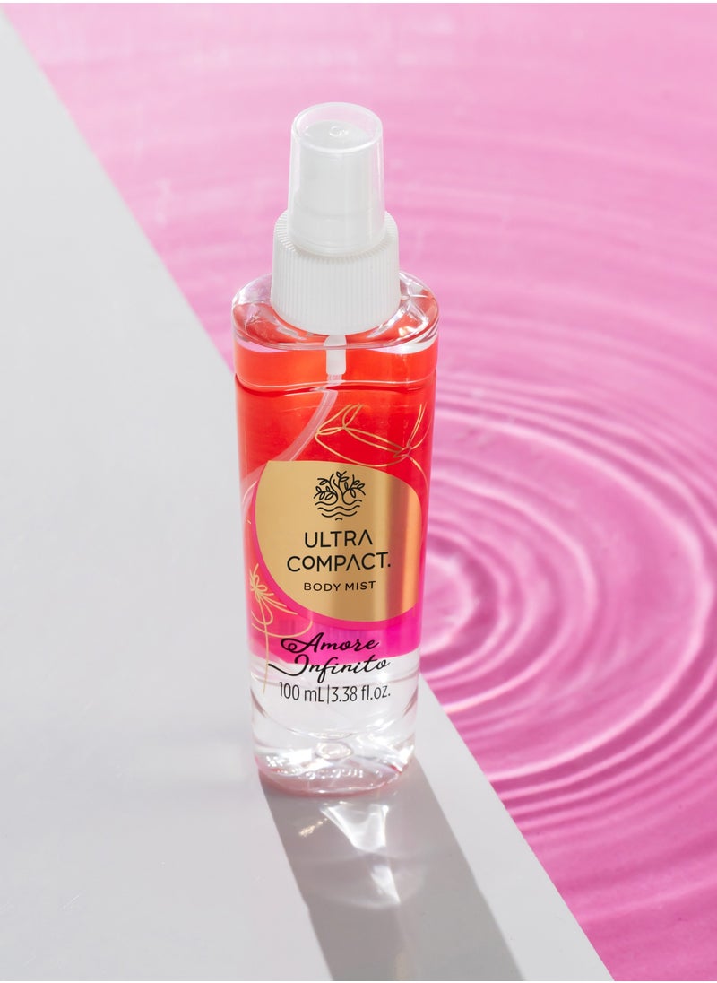 آلترا كومباكت - معطر جسم أموري إنفينيتو 100 مل - Image 1