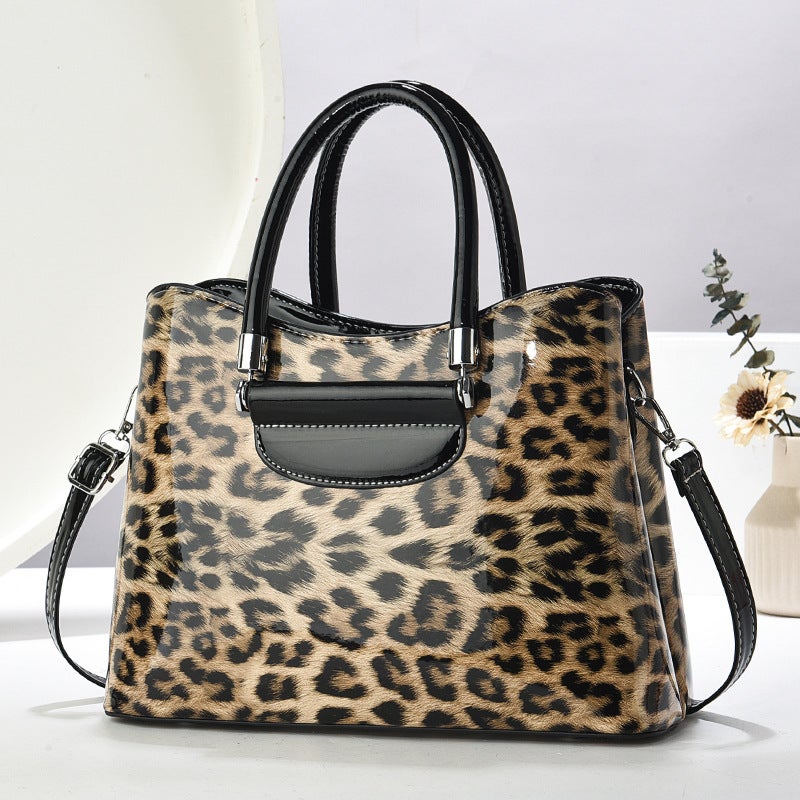 Daifa Leopard Print Large Bag Women'S New Arrival Stylish Fashionable Handbag Large Capacity Shoulder Crossbody Women'S Bag - Image 3