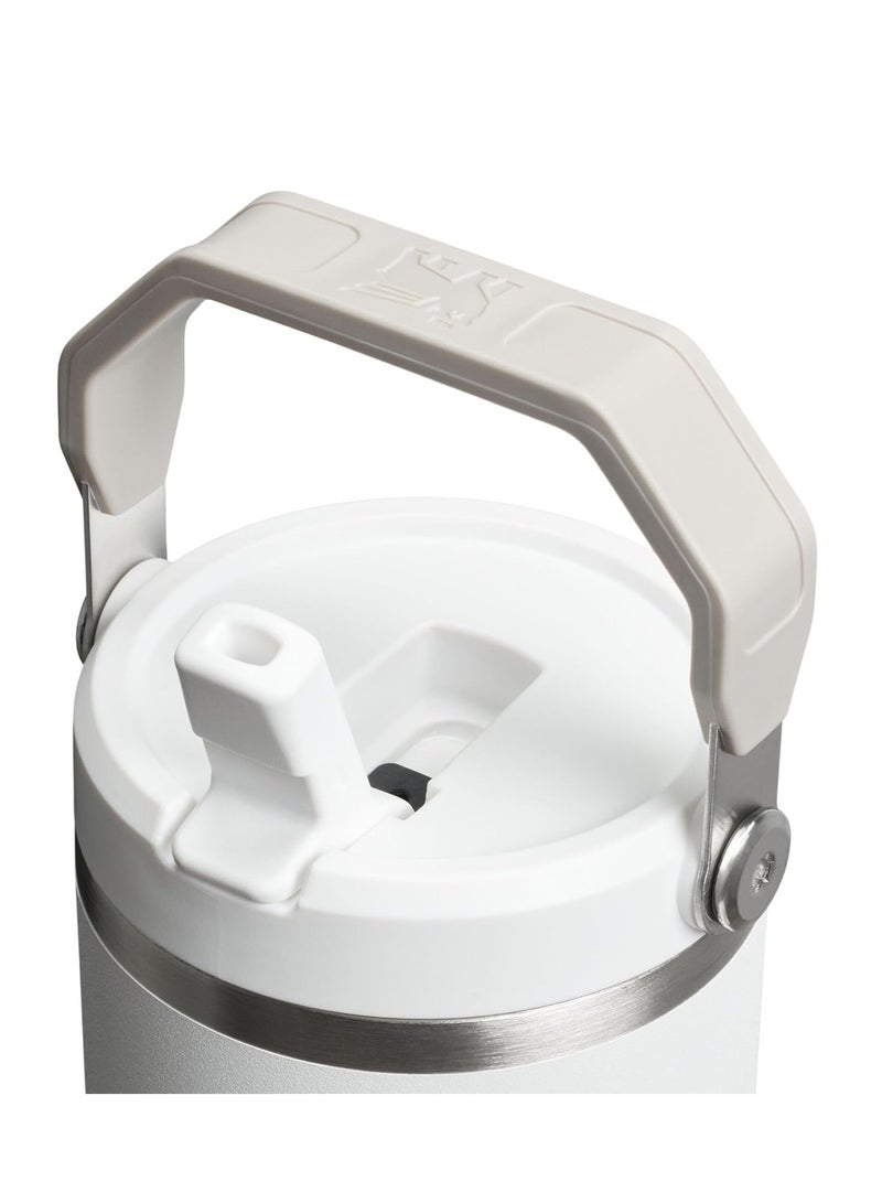 Stanley IceFlow 30oz Flip Straw Tumbler Winter Stainless Steel Vacuum Insulated Water Bottle with Leakproof Lid Foldable Handle Keeps Drinks Cold for 12 Hours - Image 3