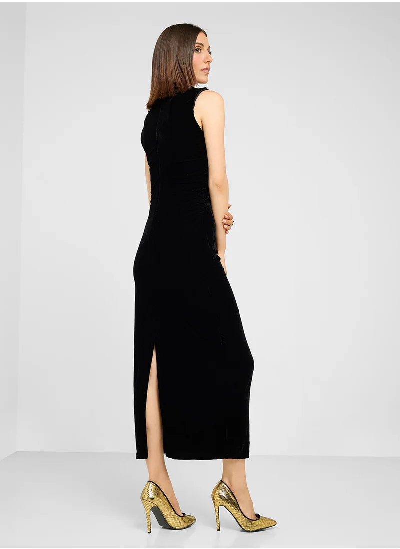 Ginger Draped Bodycon Dress