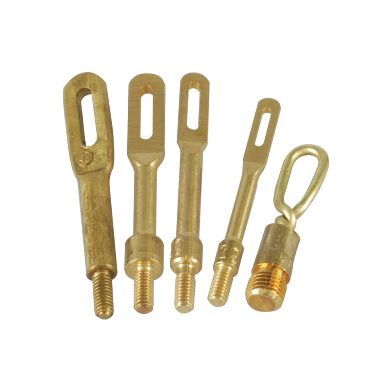 Tipton Solid Brass Slotted Tip Gun Jag 4 Pack with 8-32 Threads for Rifle and Handgun Cleaning and Maintenance - Image 4
