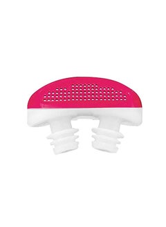 Anti snoring solution Device, Upgraded 2-IN-1 Anti Snoring and Air Purifier Sleeping Breath Aid Nose Clip Snore Stopper to Ease Breathing Snoring,Natural and Comfortable Sleep (Red)
