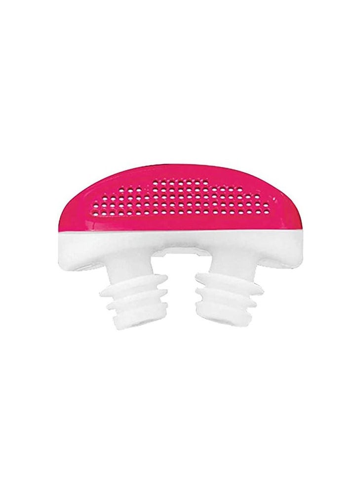 Yameem - Anti snoring solution Device, Upgraded 2-IN-1 Anti Snoring and Air Purifier Sleeping Breath Aid Nose Clip Snore Stopper to Ease Breathing Snoring,Natural and Comfortable Sleep (Red) - Image 1