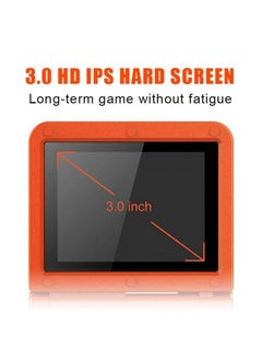 GoolRC Flip Handheld Console 3 Inch Ips Screen Open System Game Console With 16G Tf Card Built In 2000 Games Portable Mini Retro Game Console For Kids Yellow  - Image 3