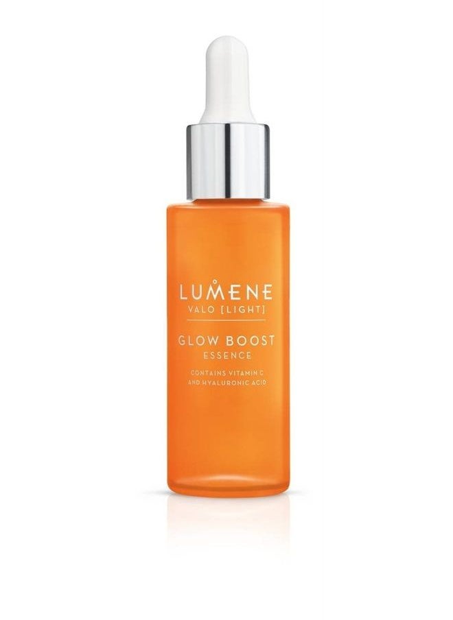 Lumene - Nordic-C [Valo] Glow Boost Essence Serum - Radiance Enhancing Vitamin C Serum for Face - Vitamin C & Hyaluronic Acid Facial Serum for Smooth, Plump, Glowing Skin (1 fl oz) - Image 1