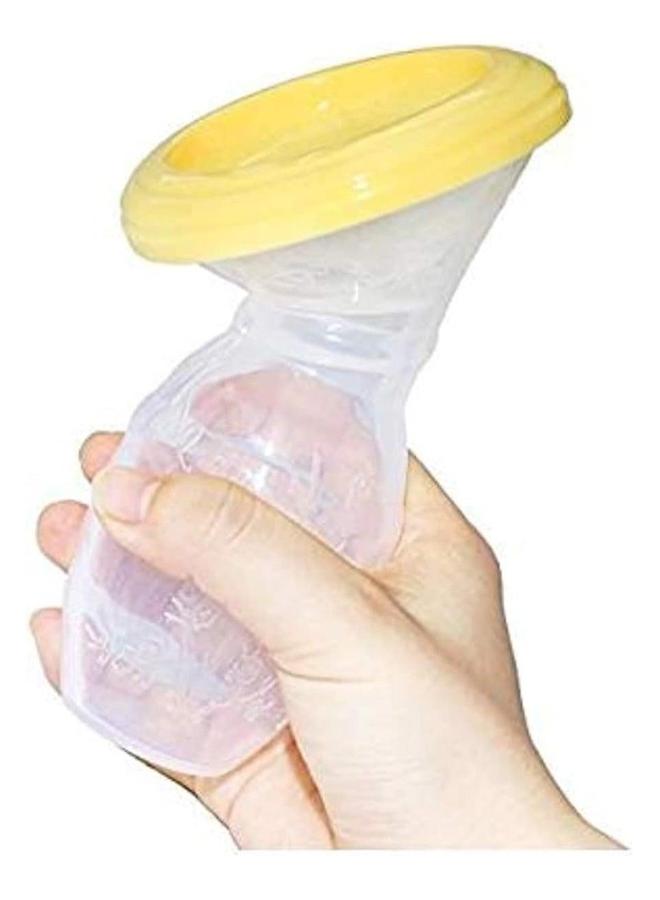 Manual Breast Pump with Silicone Cap, Silicone Breastfeeding Double Milk Manual Breast Pump - Image 3