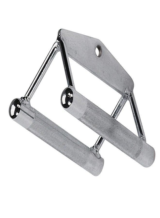Body Solid Body-Solid Tools (MB502) Seated Row Chinning Bar - Diamond Knurl Textured Grip for Home Gym System Ideal for Middle Back & Lower Lat Muscles Training, Fitness Exercise Equipment (Chrome) - Image 2