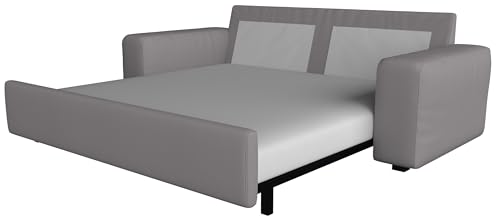 Custom Slipcover Replacement The KIVIK Sofa Bed Cover Replacement is Custom Made for IKEA Kivik Sleeper Slipcover Only. (L Gray Cotton) - Image 2