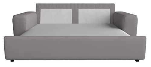 Custom Slipcover Replacement The KIVIK Sofa Bed Cover Replacement is Custom Made for IKEA Kivik Sleeper Slipcover Only. (L Gray Cotton) - Image 1