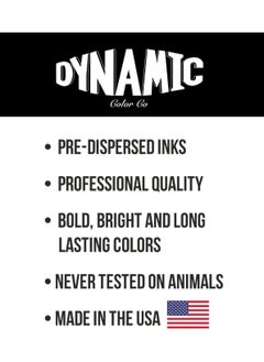 Dynamic Dynamic Color Co. - Leaf Green Color Tattoo Ink, Long Lasting Vivid Color, Sterilized, Made in USA, Since 1990 (1 oz Bottle)  - Image 3