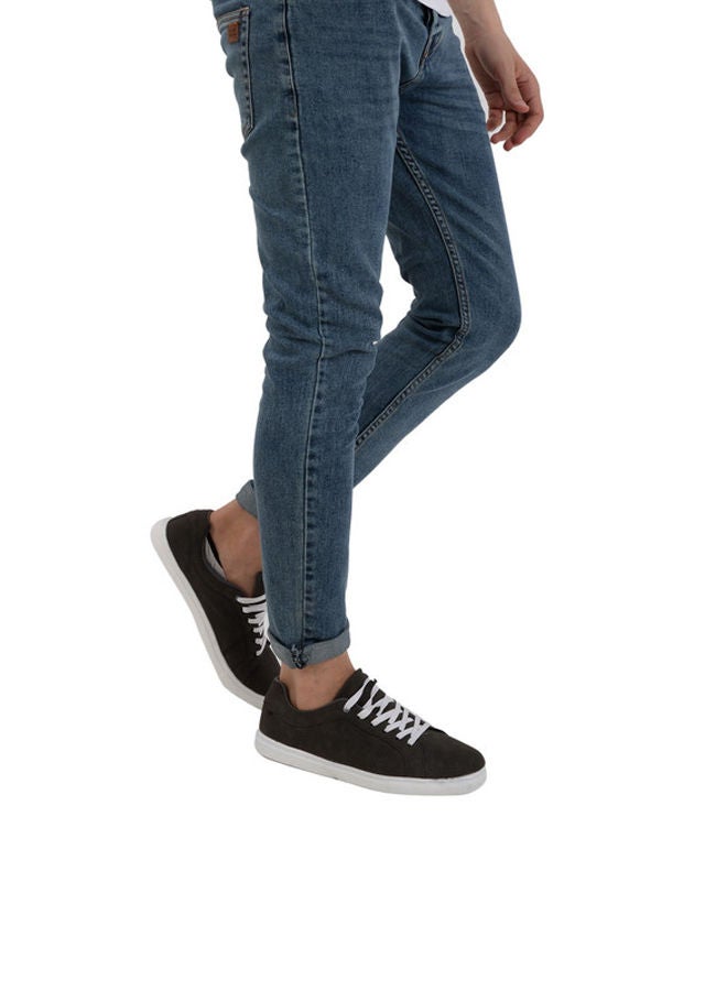 WHITE RABBIT White Rabbit Slim Fit Heather Blue Jeans  - Image 2