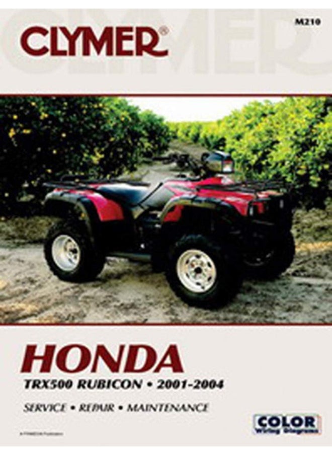 Honda TRX500 Rubicon Series ATV (2001-2004) Service Repair Manual 