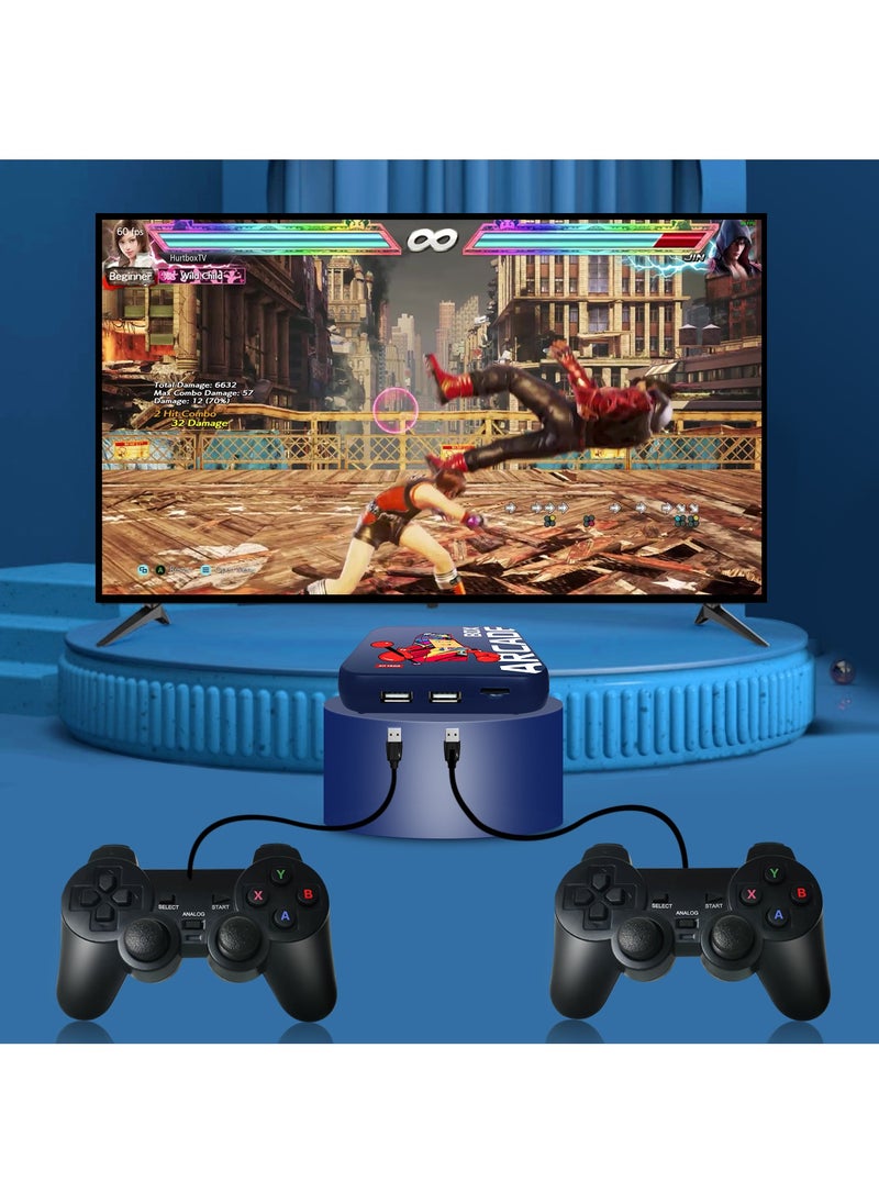 Generic Arcade Box Game Console for PS1/DC/Naomi 64GB/128GB Classic Retro 33000+ Games Super Console 4K HD Display on TV Projector Monitor (128G)  - Image 4