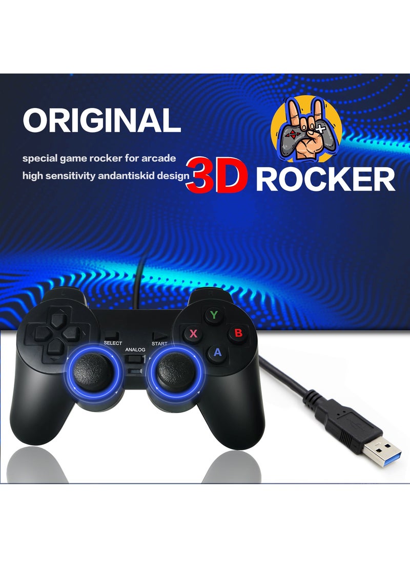 Generic - Arcade Box Game Console for PS1/DC/Naomi 64GB/128GB Classic Retro 33000+ Games Super Console 4K HD Display on TV Projector Monitor (128G) - Image 1