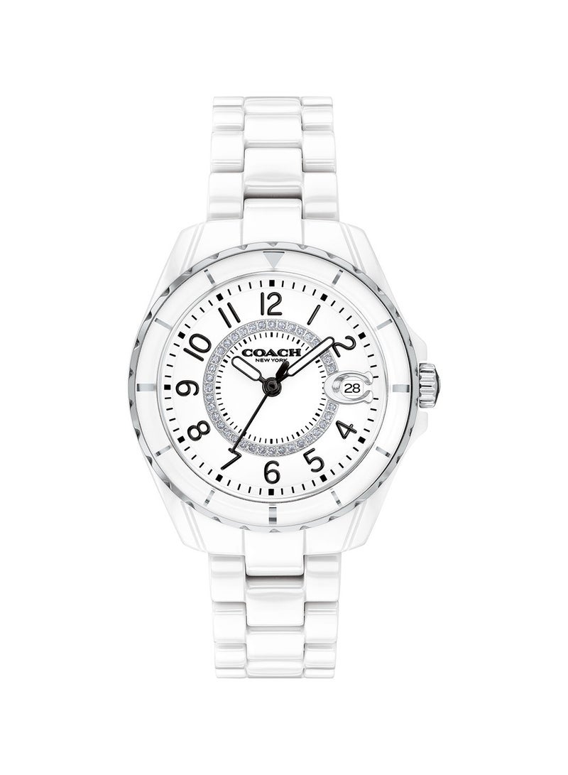 COACH Analog Round Wrist Watch With Ceramic 14503462 - Image 2