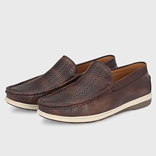 Centrino Men's 9821-2 Loafer, Brown, 9 UK - Image 3