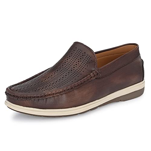 Centrino Men's 9821-2 Loafer, Brown, 9 UK - Image 1