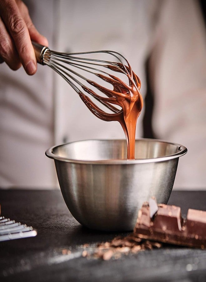 UPDESH Stainless Steel Balloon Shape Wire Whisk for Egg Beater Blending, Whisking Sauces, Gravy or Eggs, Beating and Stirring, Multipurpose Balloon Wire Whisk Utensil (PC-1) - Image 5