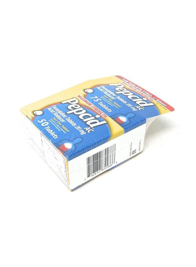 Pepcid AC Acid Reducer Maximum Strength - 125 Tablets  - Image 4