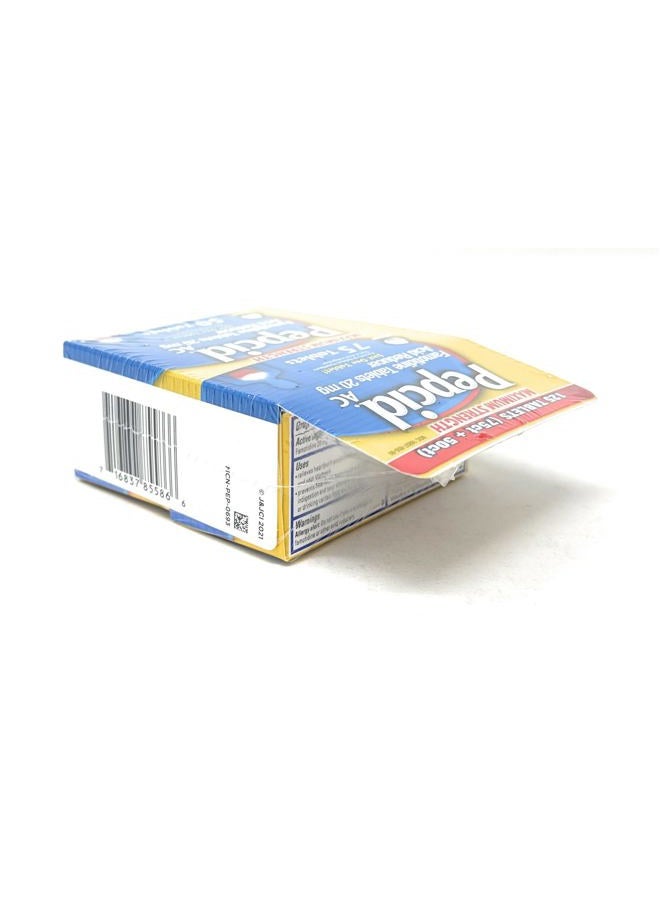 Pepcid AC Acid Reducer Maximum Strength - 125 Tablets  - Image 5