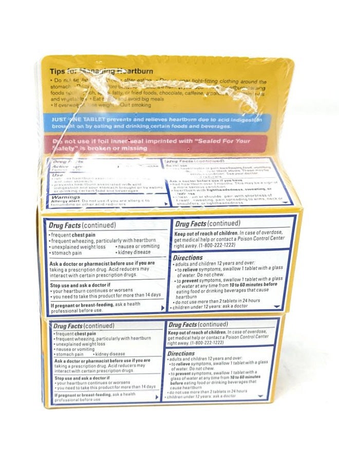 Pepcid AC Acid Reducer Maximum Strength - 125 Tablets  - Image 3
