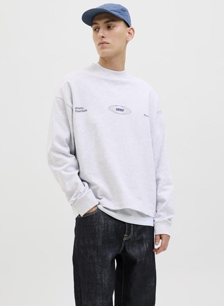 JACK & JONES Graphic Pullover Sweatshirt - Image 1