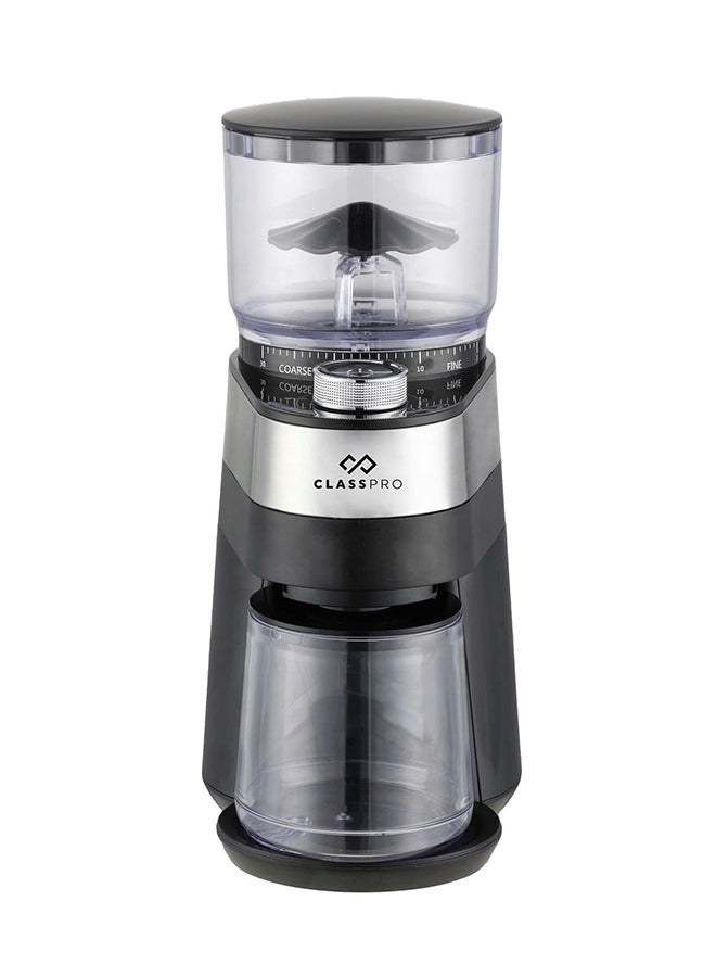 ClassPro مطحنة قهوة ماكس 210 جرام، 140 واط، أسود - Image 1