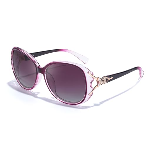 FIMILU Sunglasses for Women Trendy Polarized Sunglasses Oversized Big Sun Glasses Ladies Shades UV Protection - Image 1