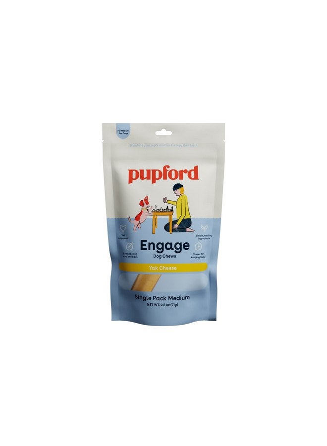 بوبفورد حلوى مضغ الكلاب من نوع Pupford Yak Cheese Himalayan | للمضغ العنيف | حلوى مضغ متينة وطويلة الأمد للجراء والكلاب التي تنبت أسنانها مكونات بسيطة وطبيعية ومنخفضة السعرات الحرارية ولذيذة - Image 1