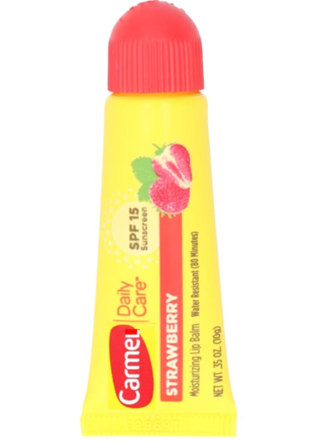 Carmel Daily Care Strawberry Lip Balm SPF 15 10G – 1 Tube Moisturizing & Sun Protection - Image 2