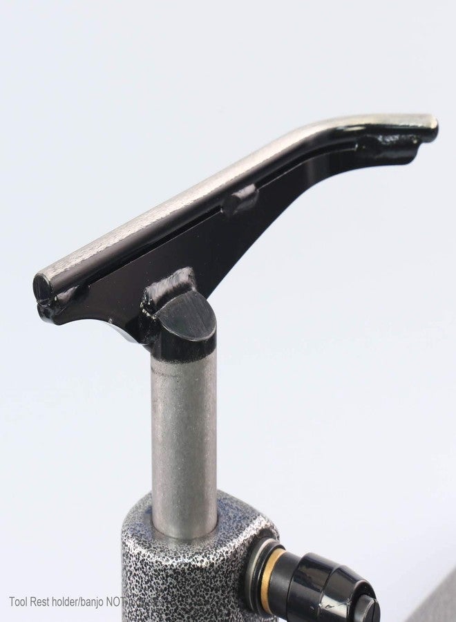 Robust, Small "J" Curved Tool Rest, 9" Wide, Short Post - Image 4