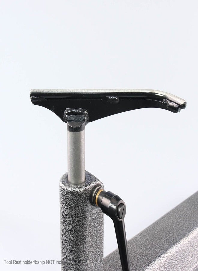 Robust, Small "J" Curved Tool Rest, 9" Wide, Short Post - Image 2