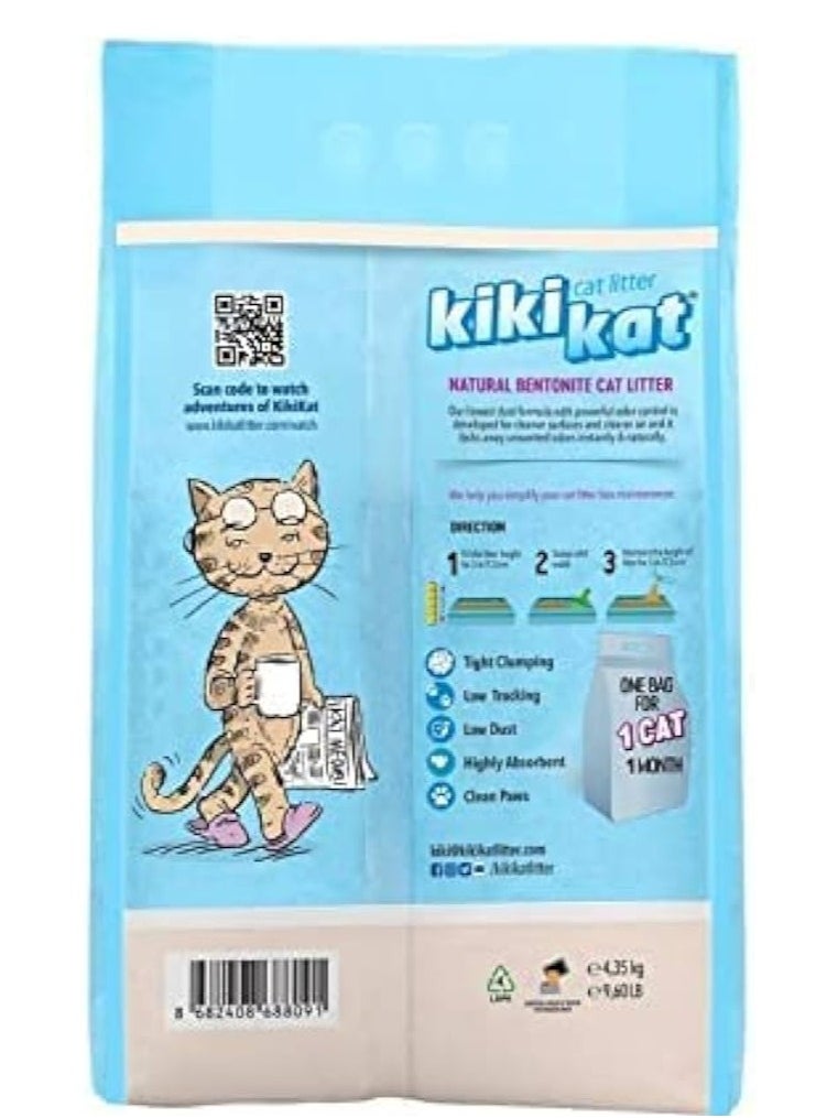 Cat Litter KikiKat Cat Litter Cleany 5L  - Image 2