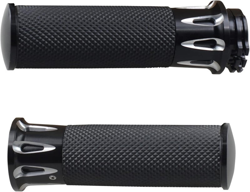 NTHREEAUTO 1'' / 25mm Handlebar Hand Grips for Motorcycles - Image 1