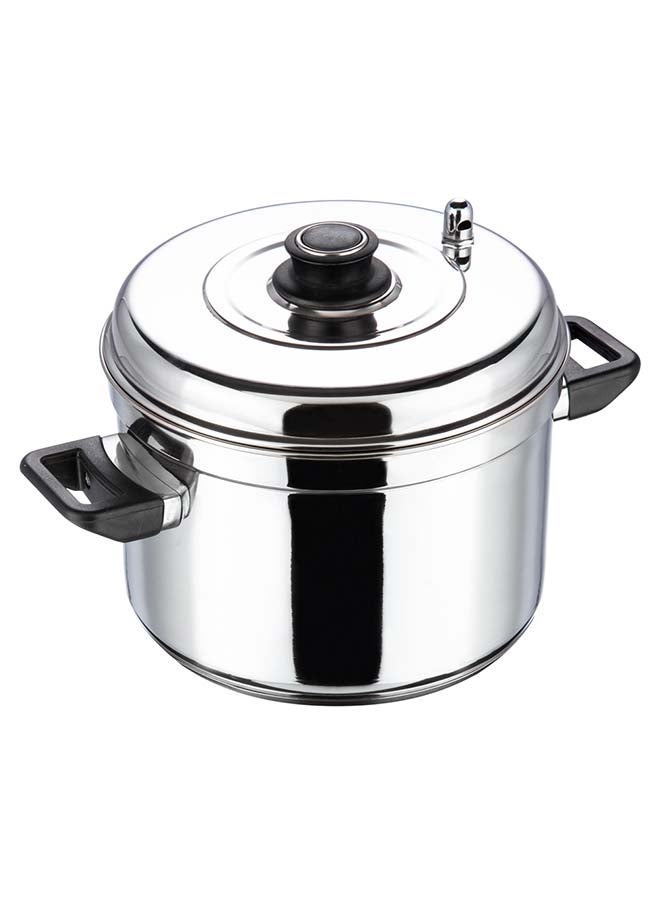 VINOD Stainless Steel Steamer Cooker Set, 8 Plates | Multi-Purpose Pot & Steamer | Induction & Gas Base - Image 4