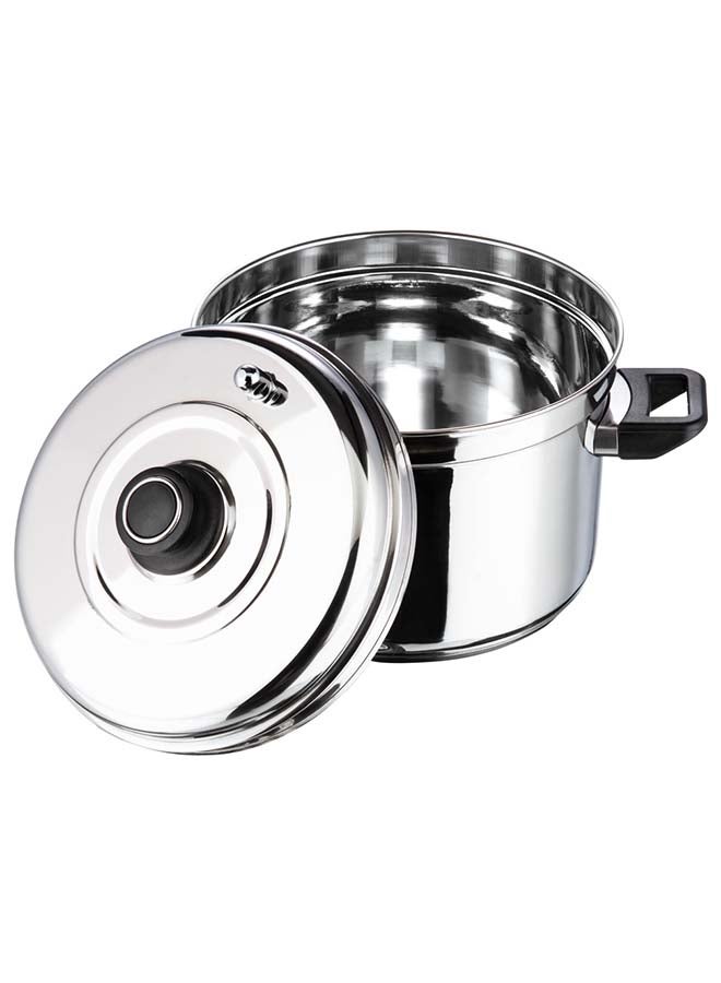 VINOD Stainless Steel Steamer Cooker Set, 8 Plates | Multi-Purpose Pot & Steamer | Induction & Gas Base - Image 5