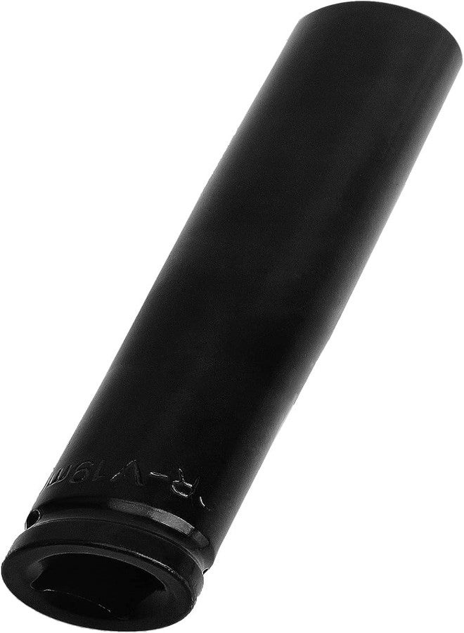 PENCK 27mm 6-Point Metric Deep Impact Socket by 1/2 Drive, Cr-Mo Alloy Steel 6" Length - Image 1