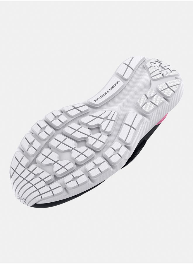 UNDER ARMOUR - Girls' Pre-School Surge 3 AC Running Shoes - Image 1