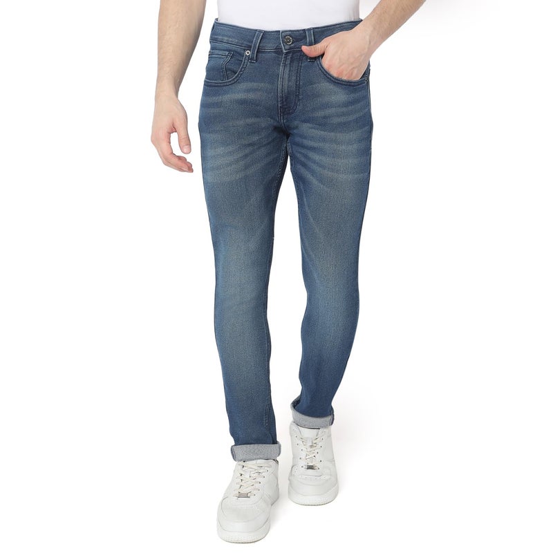 Spykar Men's Super Skinny Fit Low Rise Casual Jeans - Image 5