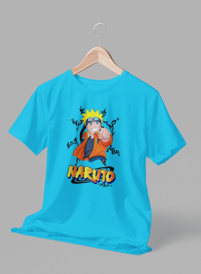 ZOOM Kids Naruto Character Print Cotton T-Shirt