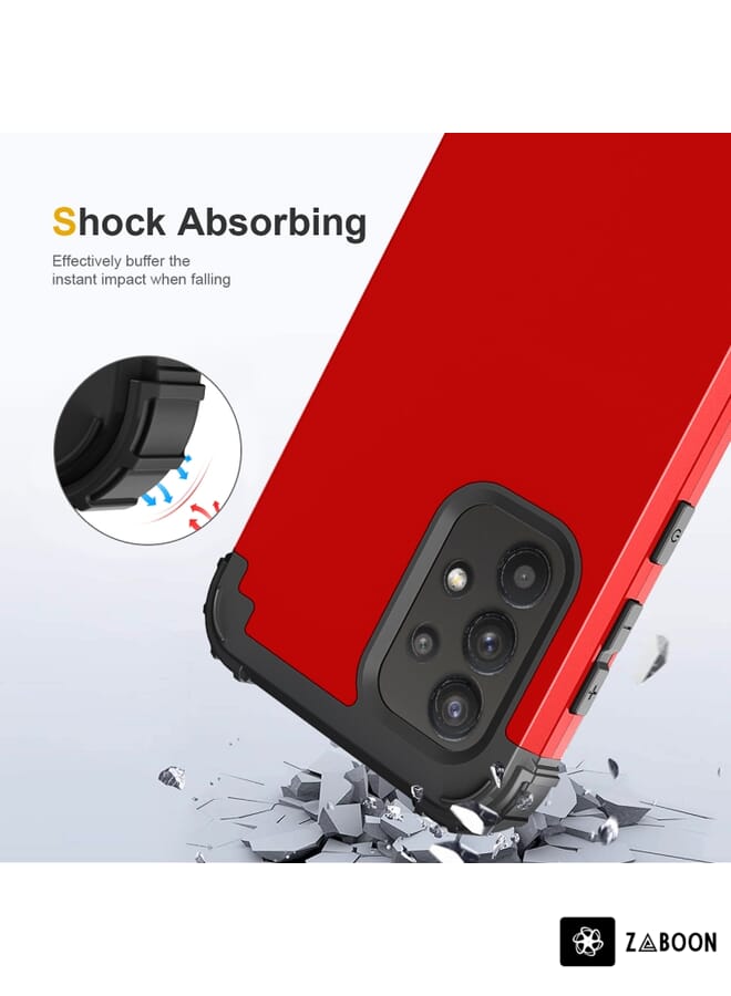 Zaboon Protective Case For Samsung Galaxy A33 5G PC + Silicone - Image 4