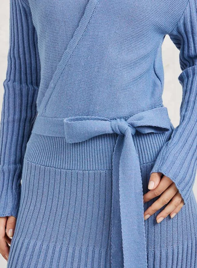 Styli Ribbed Knit Dress