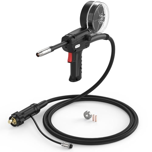 TOOLIOM Spool Gun 150A Aluminum MIG Welding Euro Connection for TOOLIOM TL200MTL250M