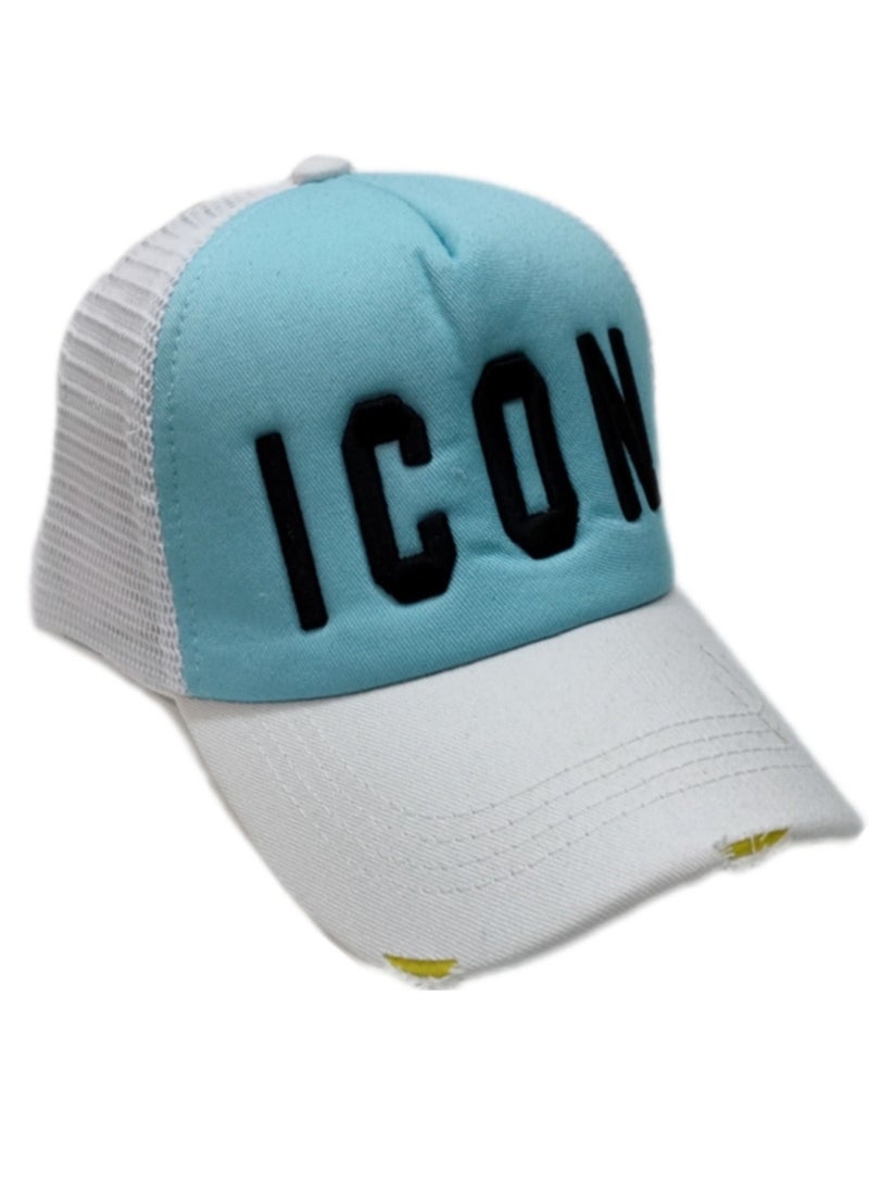 Casual mesh cap baseball,  paste closure, cap sport hat, Youth sports cap for the stylish look 