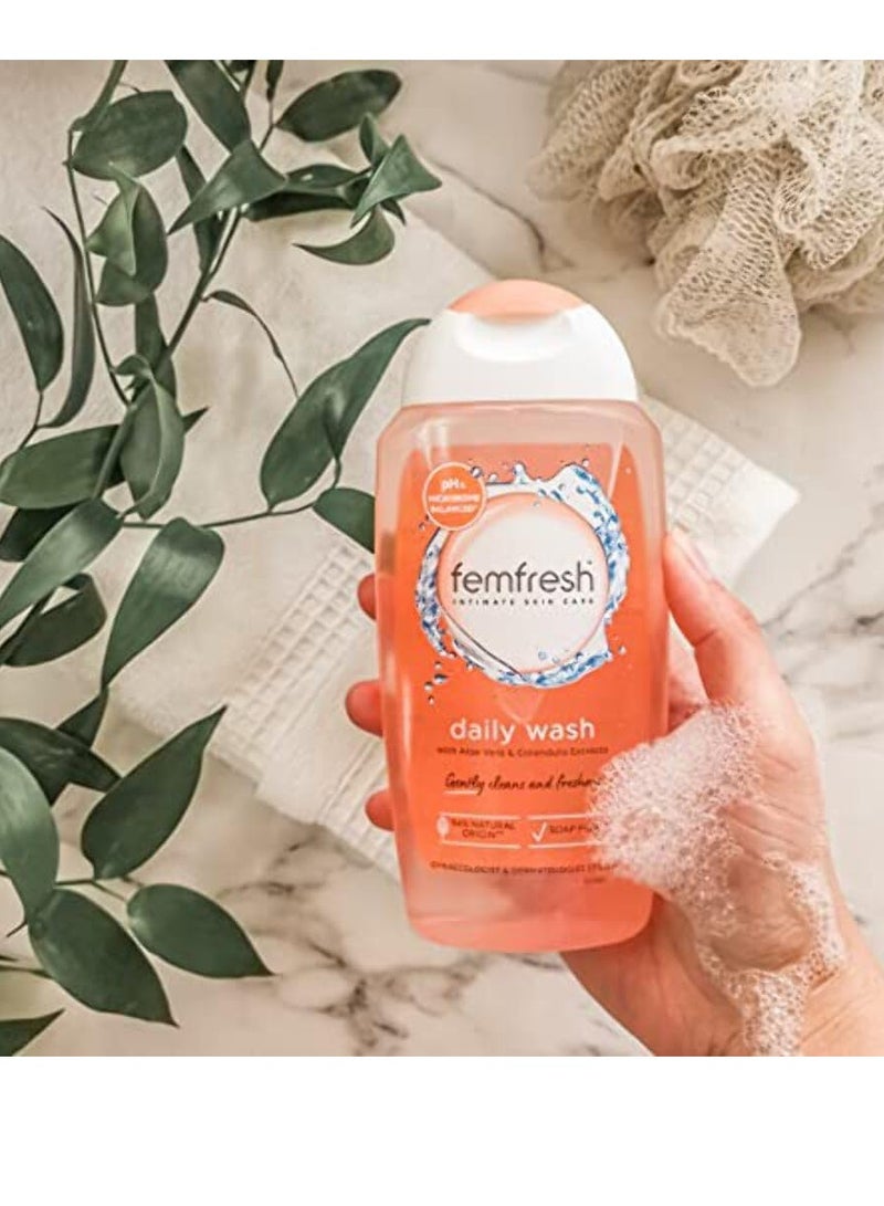 Femfresh Daily Intimate Wash - 250ml (Pack of 2) - Image 3