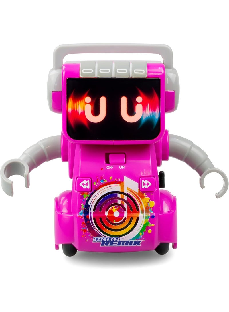 سيلفر ليت لعبة الروبوت التفاعلية ROBO REMIX - ألوان متنوعة أزرق ووردي - Image 1