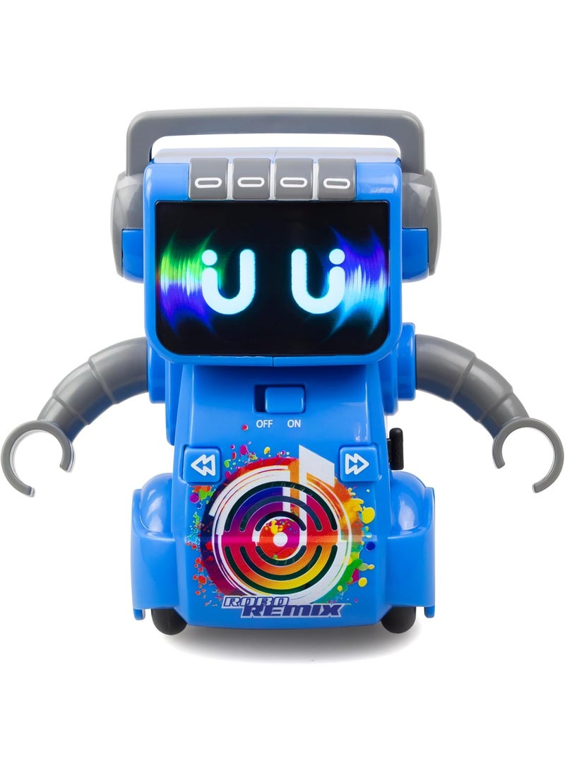 سيلفر ليت لعبة الروبوت التفاعلية ROBO REMIX - ألوان متنوعة أزرق ووردي - Image 2