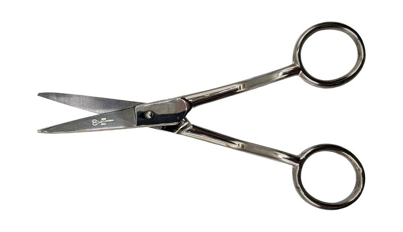 Ultima 6 Inch Embroidery & Applique Scissors â€“ Drop Forged Carbon Steel Embroidery Sheers, Double Curved, Chrome Plated & Made in Italy - Image 2
