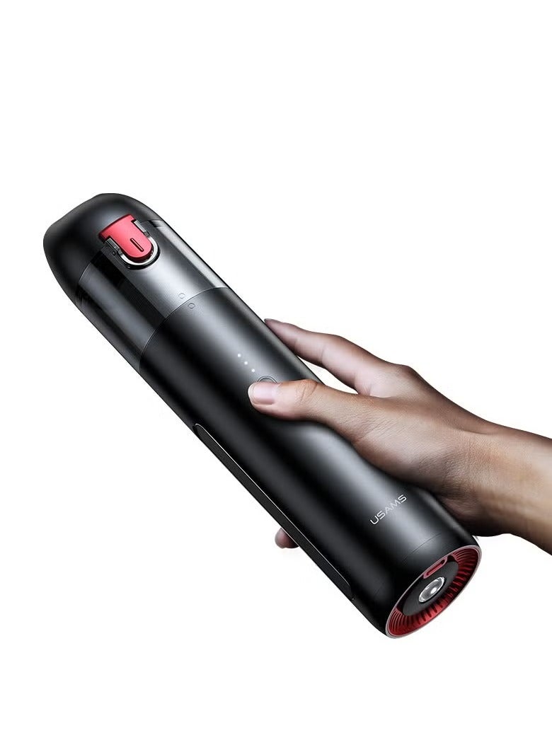 Usams Car Vacuum Cordless Portable Vacuum Cleaner for Car with 6000Pa 65W Mini Wireless Powerful Suction for Pet Hair Home Dust and Car Cleaning - Image 1